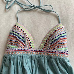Mara Hoffman Lotus Embroidered Maxi Dress
